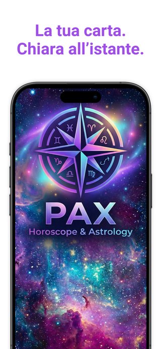 App PAX Oroscopo - Previsioni zodiacali giornaliere per tutti i 12 segni